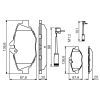 Гальмівні колодки Bosch 0 986 494 285 зображення 5