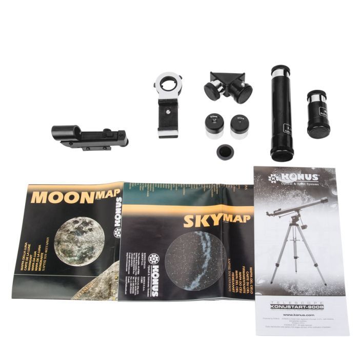 Телескоп Konus Konustart-900B 60/900 EQ2 (1738) зображення 6