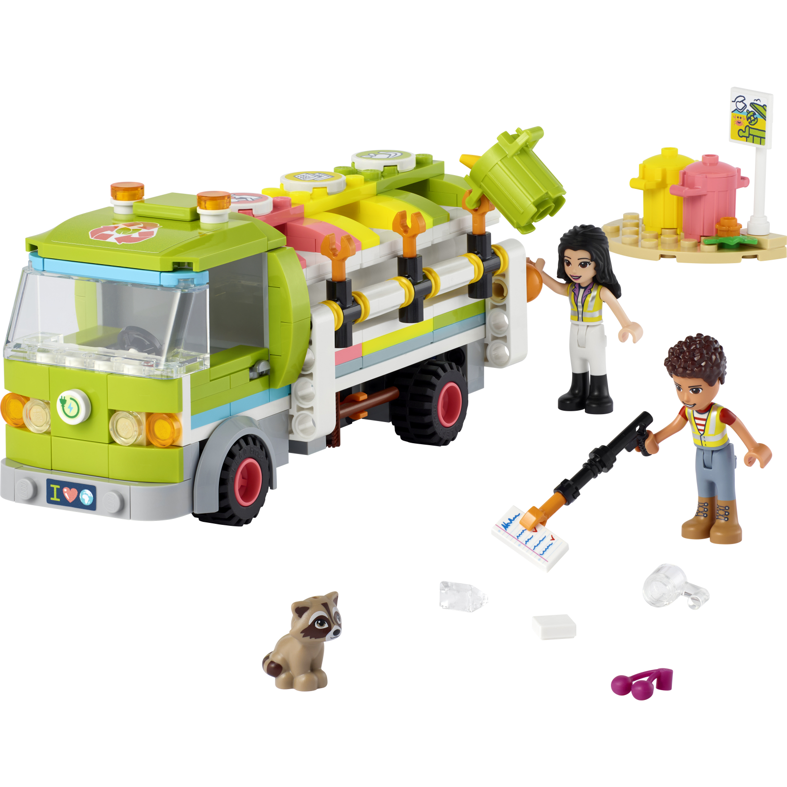 Конструктор LEGO Friends Сміттєпереробна вантажівка 259 деталей (41712) зображення 9