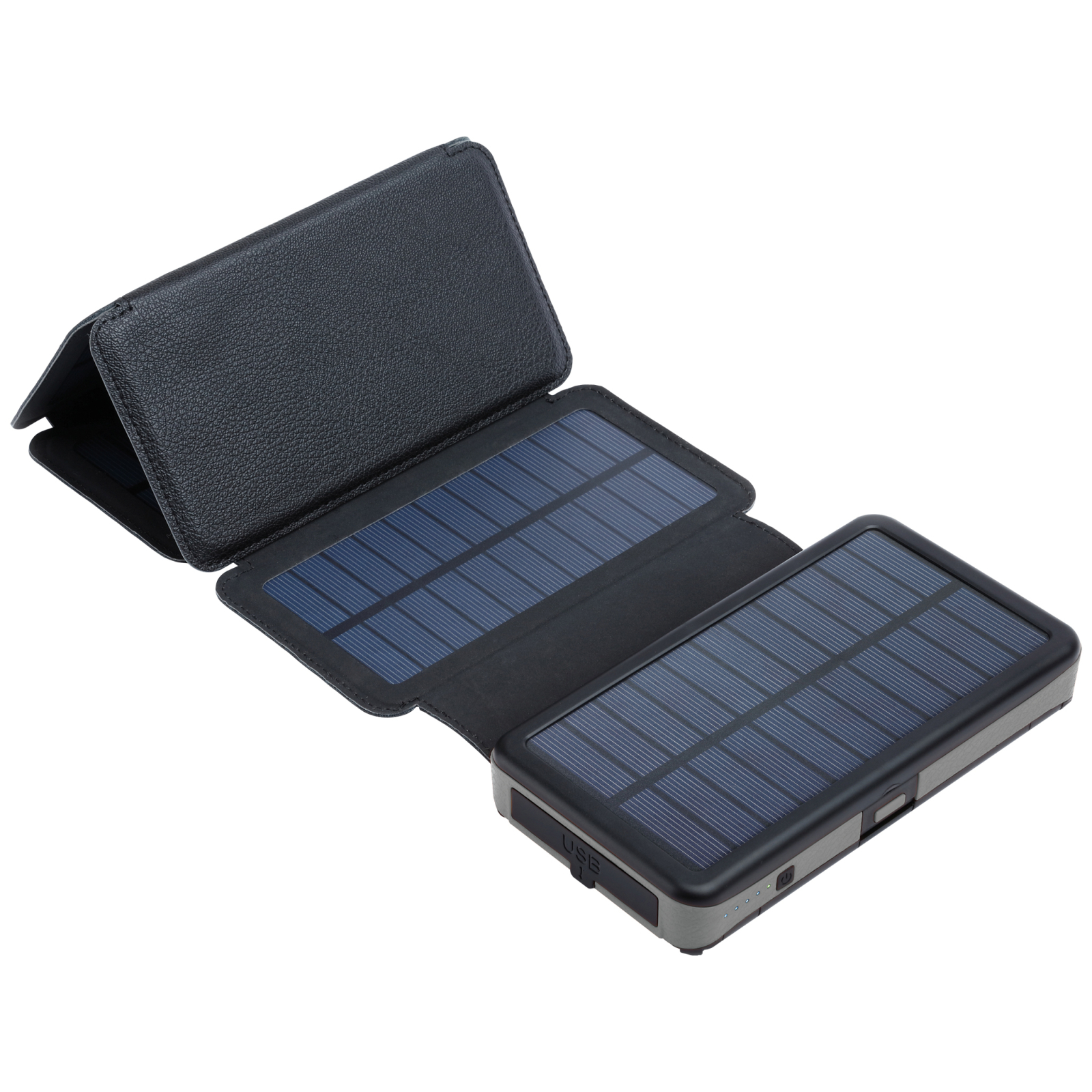 Батарея универсальная Sandberg 20000mAh, Solar 6-Panel/7.5W, USB-C output(20W), USB-A*2/(18W Max) (420-73) изображение 2