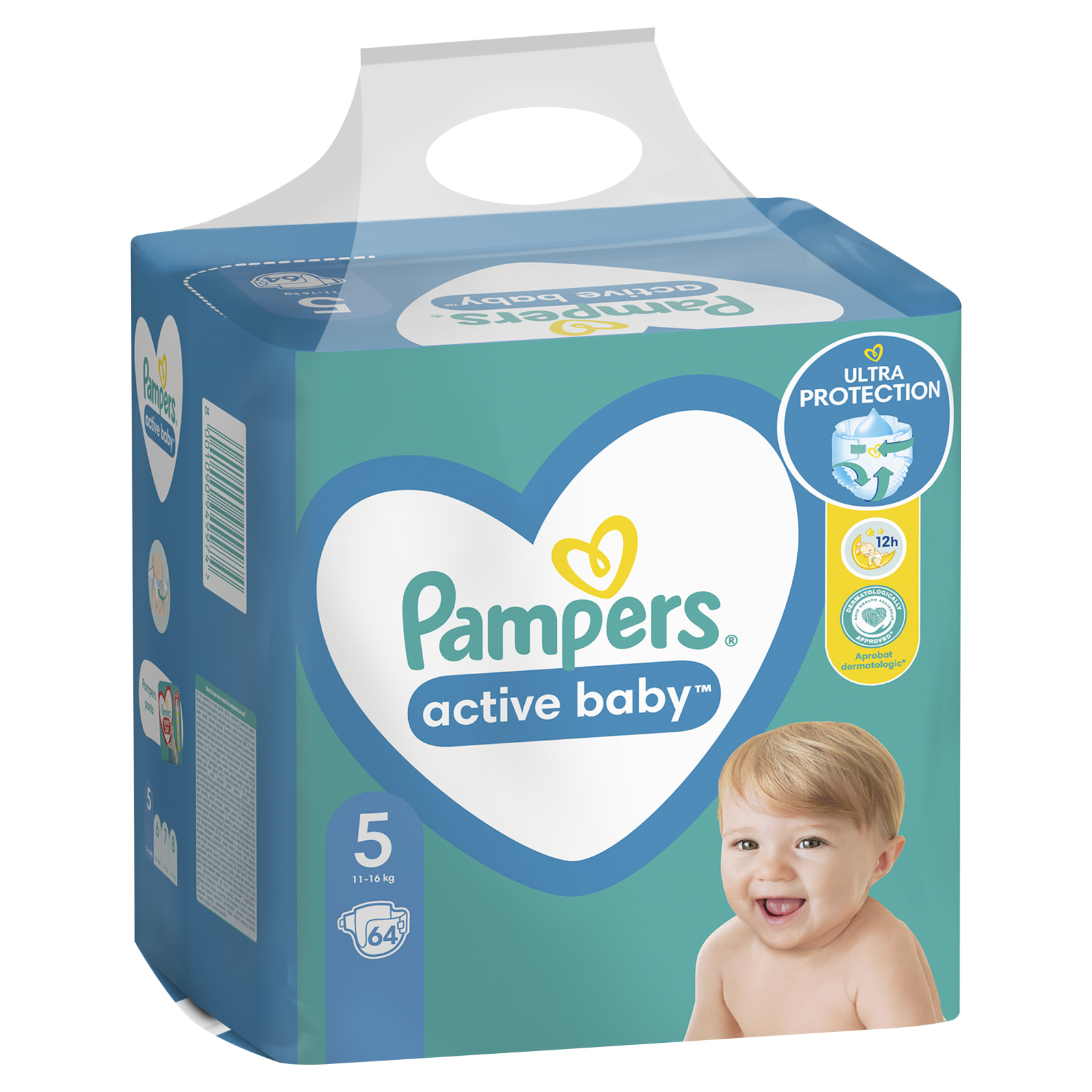Подгузники Pampers Active Baby Размер 5 (11-16 кг) 38 шт (8006540207796) изображение 3