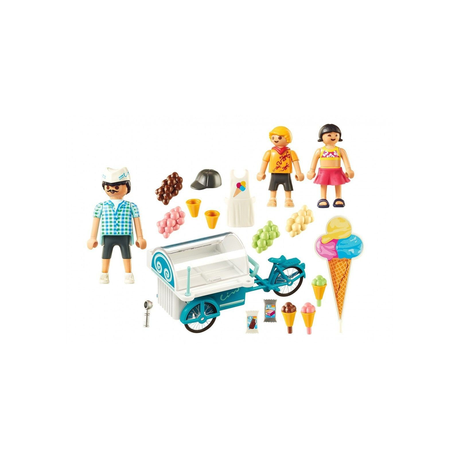 Конструктор Playmobil Family fun Тележка с мороженым (9426) изображение 2