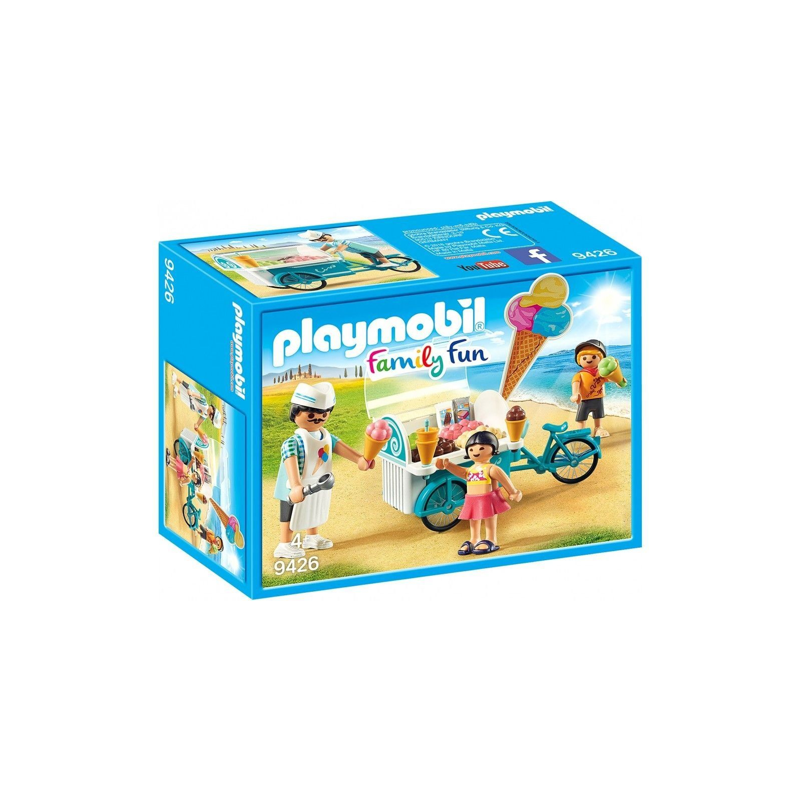 Конструктор Playmobil Family fun Тележка с мороженым (9426)