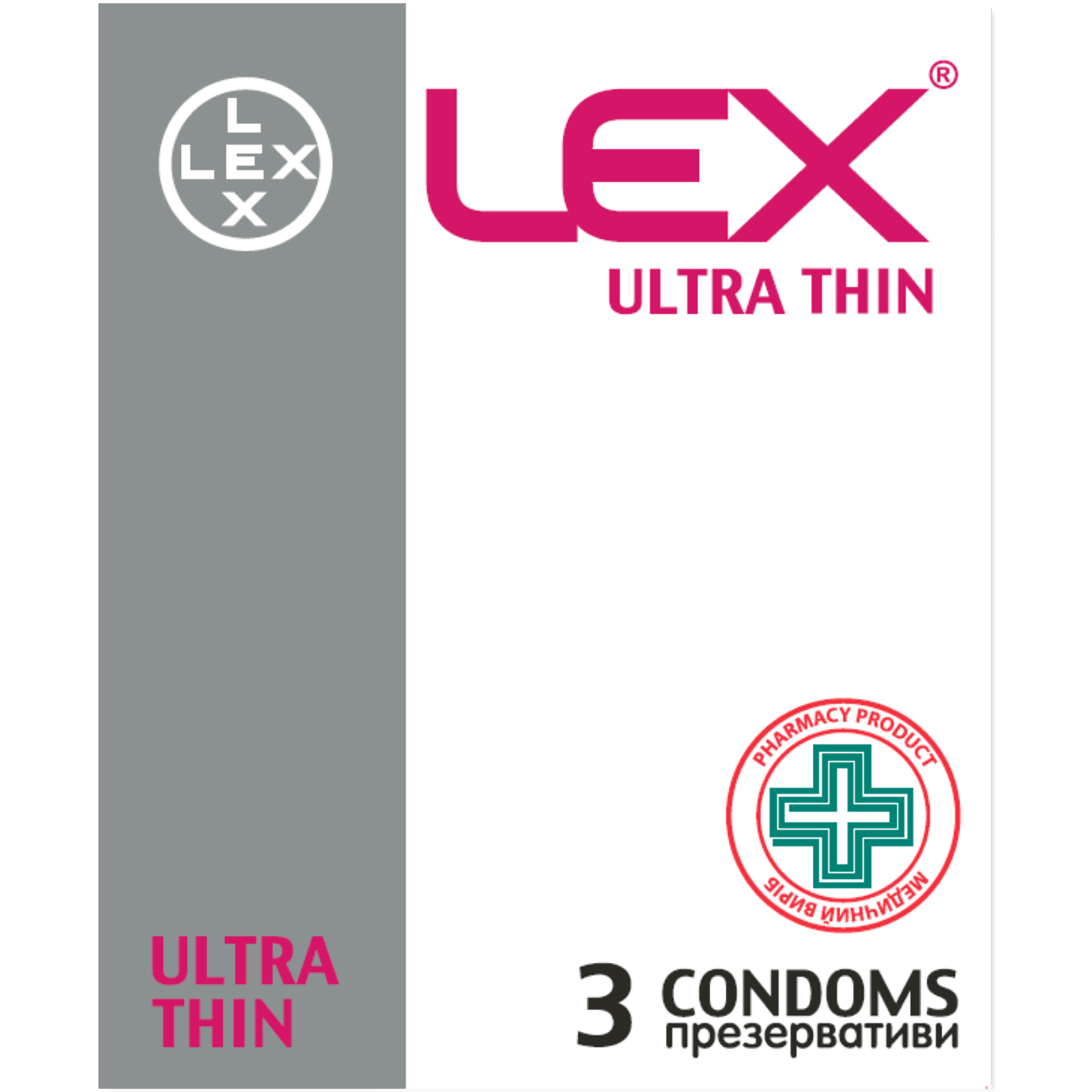 Презервативи Lex Condoms Ultra Thin 12 шт. (4820144771958)
