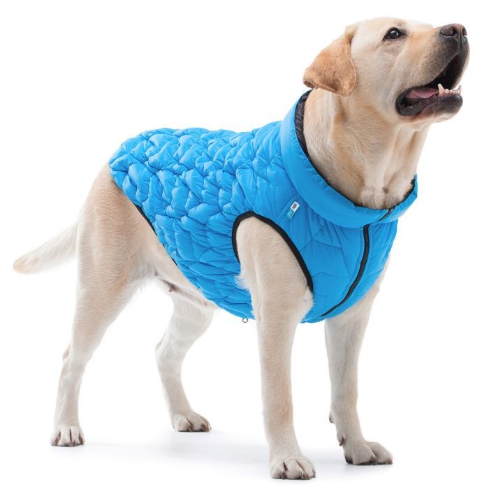 Курточка для тварин Collar AiryVest UNI двостороння S 38 блакитно-чорна (2538) зображення 6