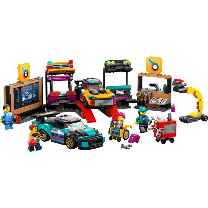Конструктор LEGO City Тюнинг-ателье 507 деталей (60389) изображение 2