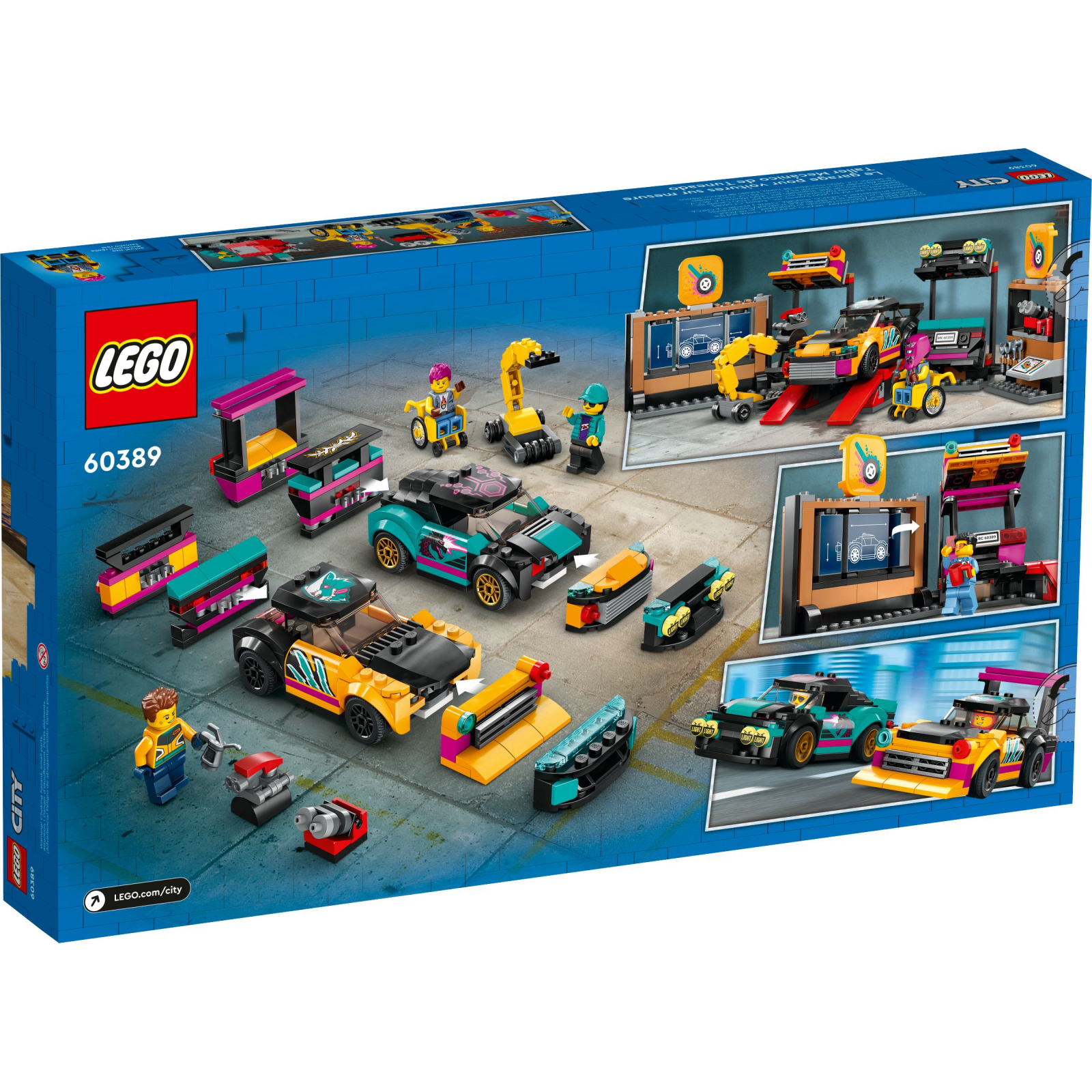 Конструктор LEGO City Тюнинг-ателье 507 деталей (60389) изображение 9