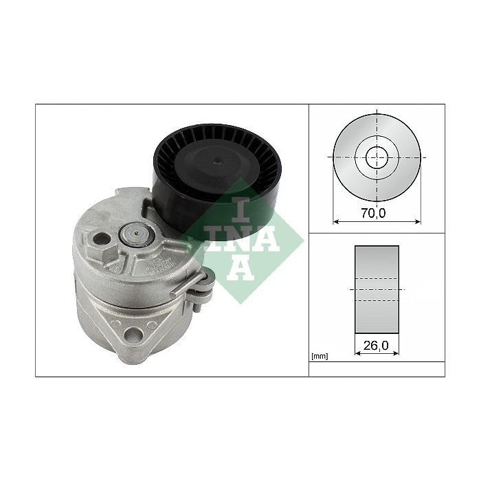 Натяжитель ремня с роликом INA 534 0104 10