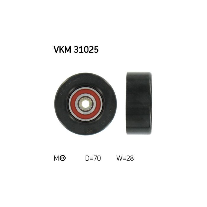 Ролик натяжителя ремня SKF VKM 31025
