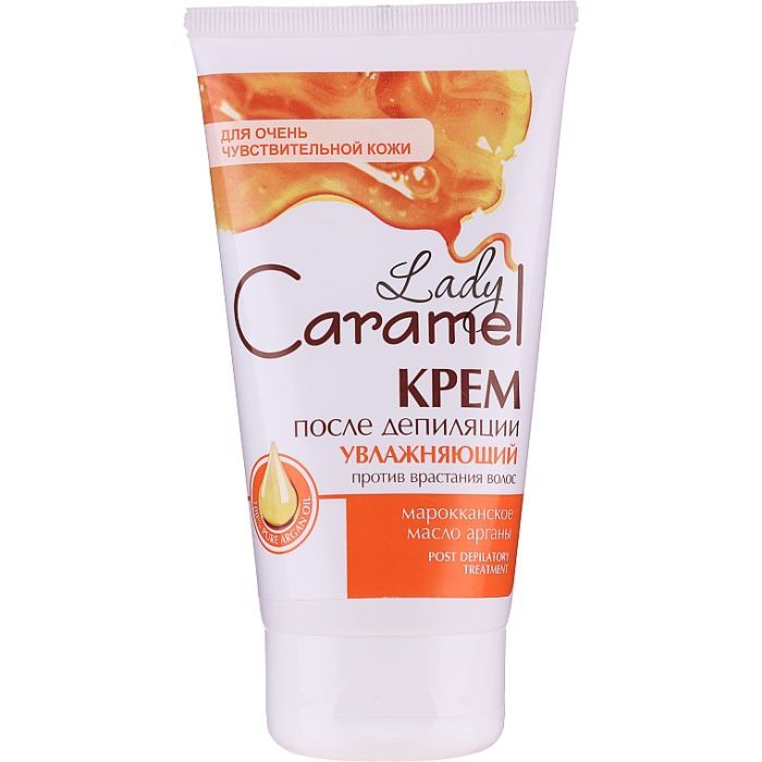 Крем для депиляции Caramel Увлажняющий после депиляции 150 мл (4823015920233)