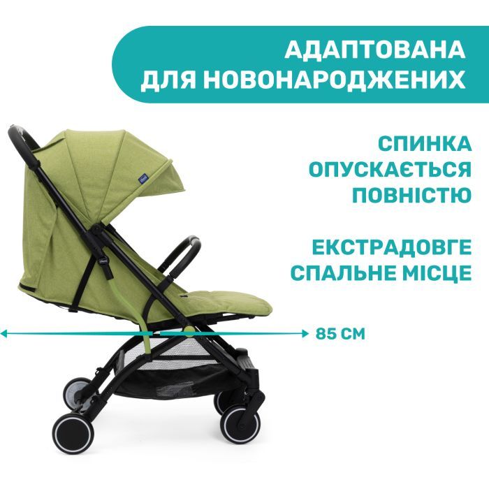 Коляска Chicco Trolley Me Салатовая (79865.55) изображение 5