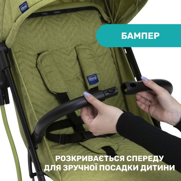 Коляска Chicco Trolley Me Салатовая (79865.55) изображение 8