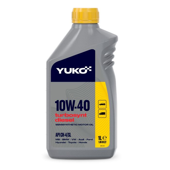 Моторное масло Yuko TURBOSYNT DIESEL 10W-40 1л (4820070242041)
