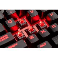 Клавіатура Corsair K63 Cherry MX Red UA USB Black (CH-9115020-RU) зображення 3