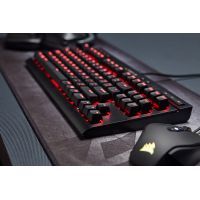 Клавіатура Corsair K63 Cherry MX Red UA USB Black (CH-9115020-RU) зображення 4