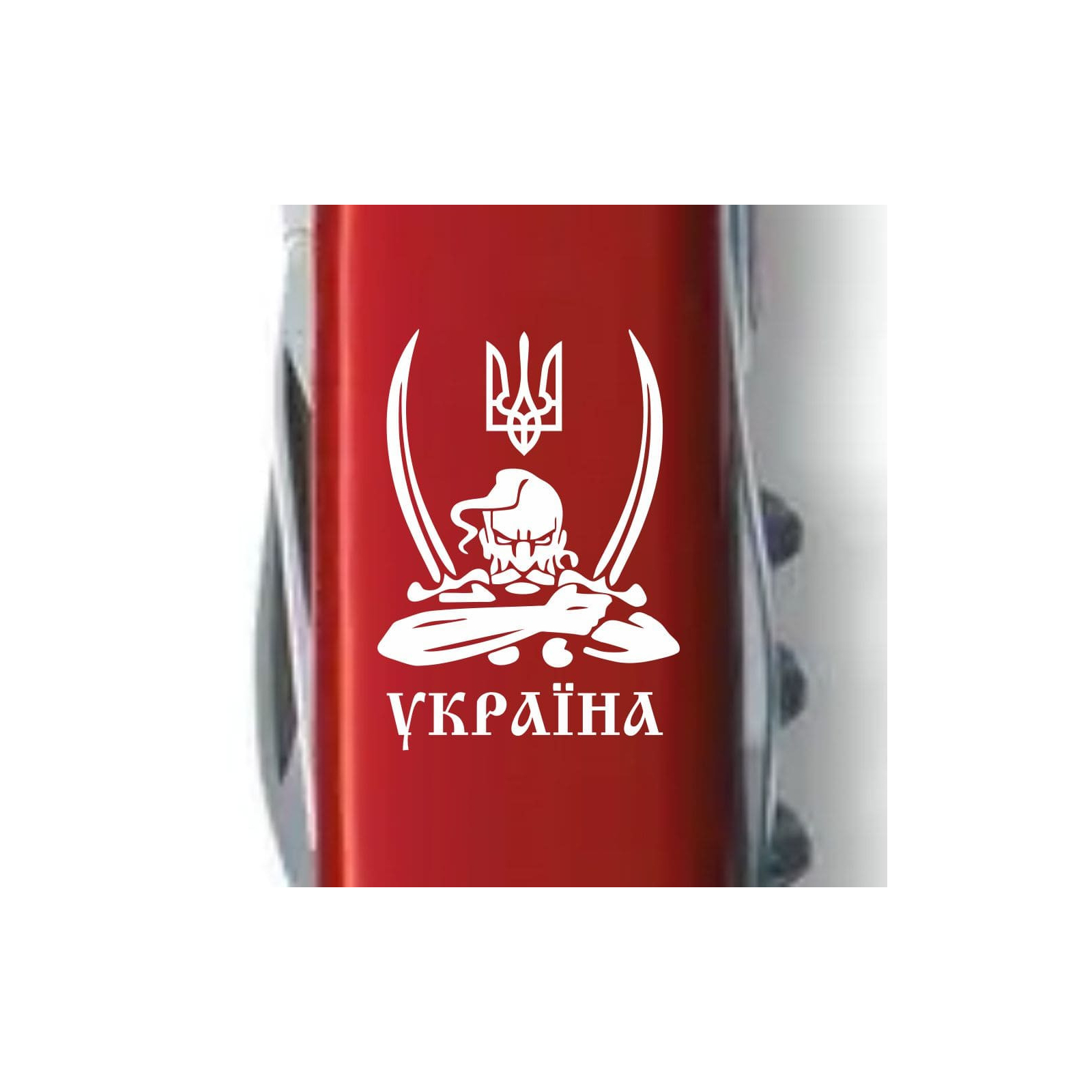 Ніж Victorinox Spartan Ukraine Red "Козак з Шаблями" (1.3603_T1110u) зображення 4