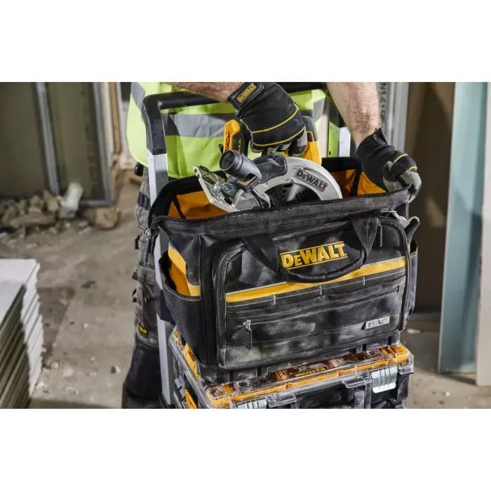 Сумка для инструмента DeWALT совместимая с системой TSTAK, 45x30x25 см (DWST82991-1) изображение 12