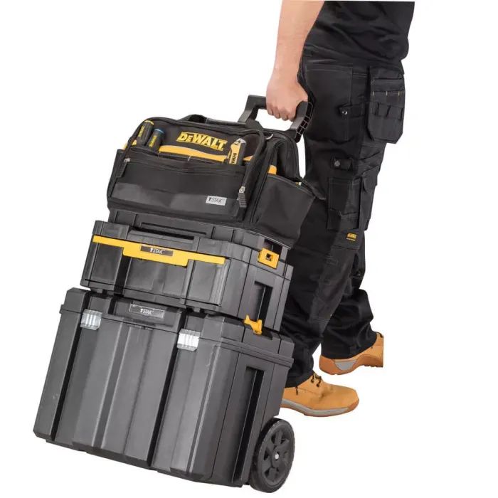 Сумка для инструмента DeWALT совместимая с системой TSTAK, 45x30x25 см (DWST82991-1) изображение 8