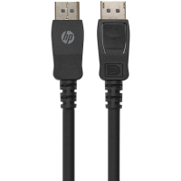Photos - Cable (video, audio, USB) HP Кабель мультимедійний Display Port to Display Port 2.0m V1.2 4K  (DHC-DP 