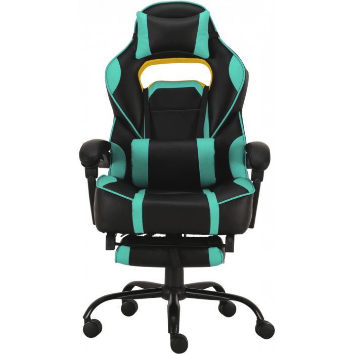 Кресло игровое GT Racer X-2748 Black/Blue изображение 3