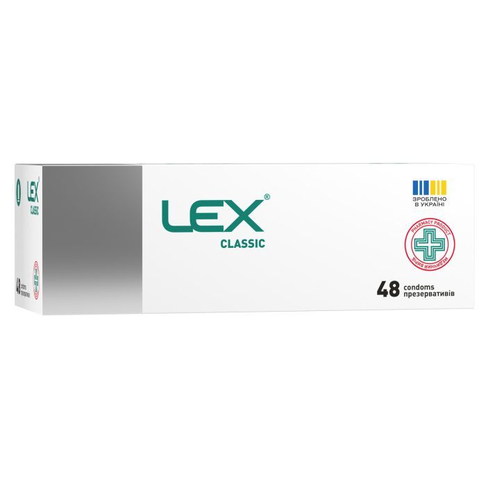 Презервативы Lex Condoms Classic 48 шт. (4820144770340)