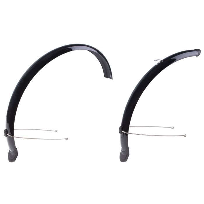 Крыло Velotrade Feitech SY-8155 26" f.355 r.355 55 мм комплект Black (MUD-484)