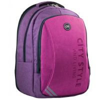 Фото - Шкільний рюкзак (ранець) Cool for School Рюкзак шкільний  44x32x20 см 28 л Фиолетово-малиновий (CF86 