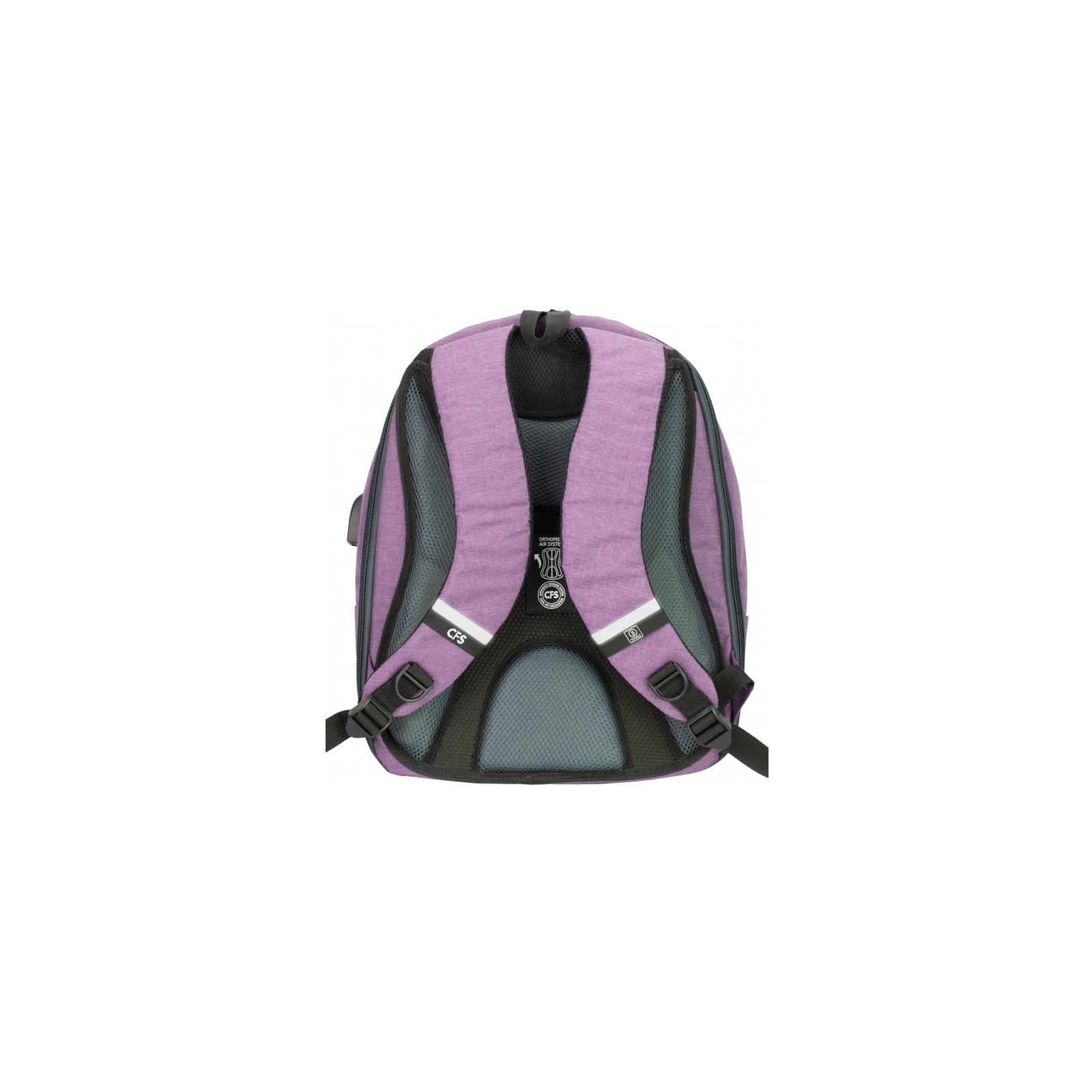 Рюкзак шкільний Cool For School 44x32x20 см 28 л Фиолетово-рожевий (CF86588-08) зображення 2