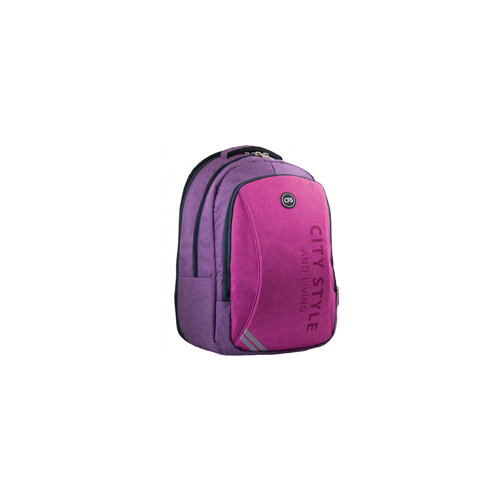 Рюкзак шкільний Cool For School 44x32x20 см 28 л Фиолетово-рожевий (CF86588-08)
