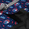 Шлей для собак WAUDOG Clothes с QR паспортом "Бэтмен красно-голубой" XS3 (1003-4003) изображение 3