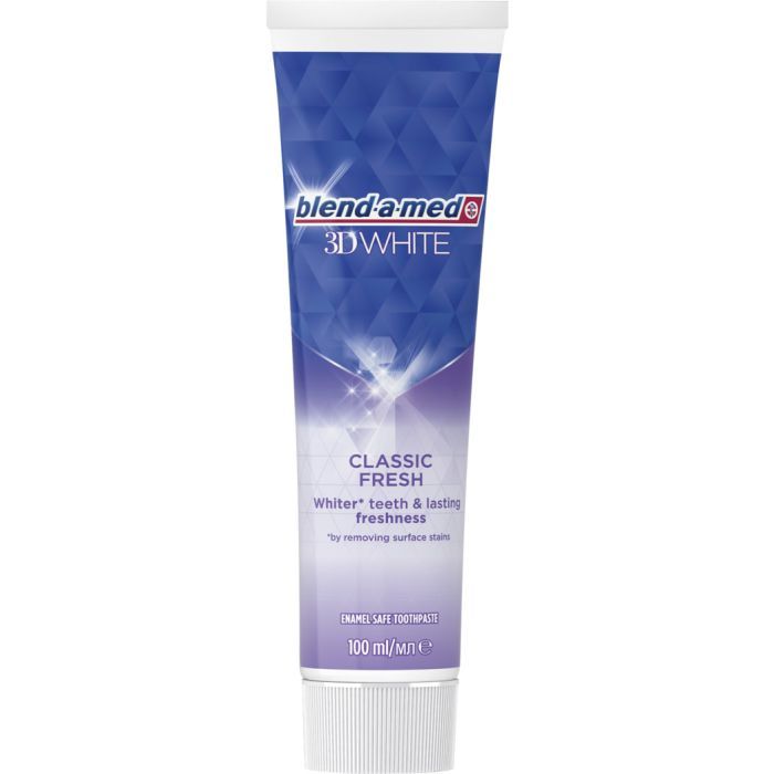 Зубная паста Blend-a-med 3D White Классическая свежесть 2 х 75 мл (8006540792940) изображение 3