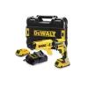 Шуруповерт DeWALT 18V XR Li-Ion, 2x2Ah, 30/5 Нм, 4400 об/мин, кейс (DCF620D2K) изображение 3