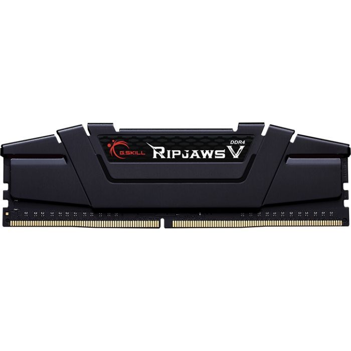 Модуль памяти для компьютера DDR4 64GB (2x32GB) 4400 MHz RipjawsV Black G.Skill (F4-4400C19D-64GVK) изображение 4