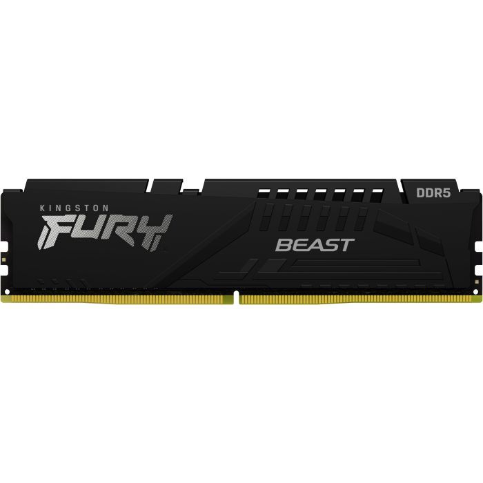 Модуль памяти для компьютера DDR5 16GB (2x8GB) 5200 MHz Beast Black Kingston Fury (ex.HyperX) (KF552C36BBEK2-16) изображение 2