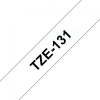Лента для принтера этикеток UKRMARK B-T131P-BK/CL, совместима с TZE131 ламинированная, 12мм х 8м. black on transparent (B-T131P-BK/CL) изображение 2