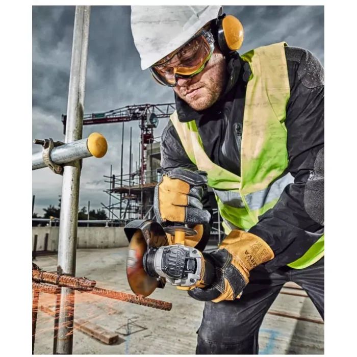 Шліфувальна машина DeWALT 18В XR Li-lon, 2x5Ah, 125 мм, 9000 об/хв (DCG405P2) зображення 4