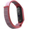 Ремінець до фітнес браслета Armorstandart нейлоновий для Xiaomi Mi Band 7/6/5/4 Grey/Red (ARM67853) зображення 2