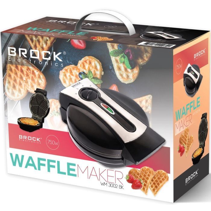 Вафельниця Brock WM 3002 BK (WM3002BK) зображення 6