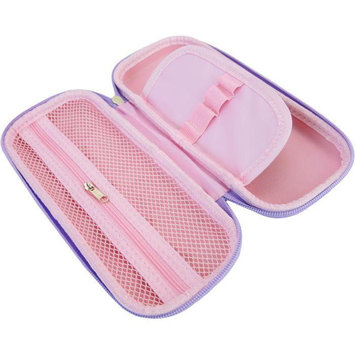Пенал Cool For School с тиснением 1 отделение Фиолетовый (CF6794-purple) изображение 2