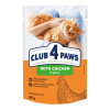 Вологий корм для кішок Club 4 Paws Premium Плюс з куркою в соусі 85 г (4820215368995)