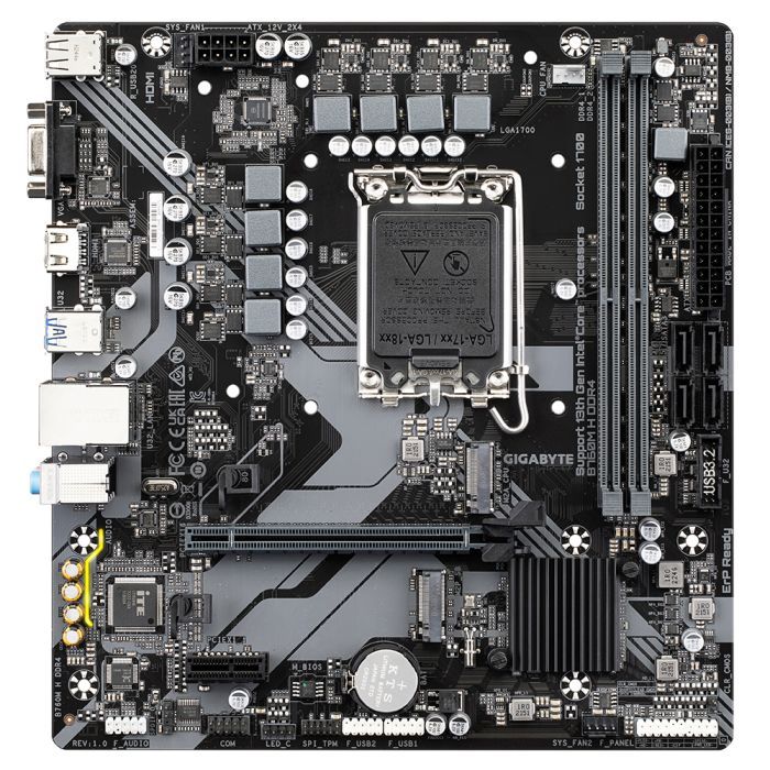 Материнская плата GIGABYTE B760M H DDR4