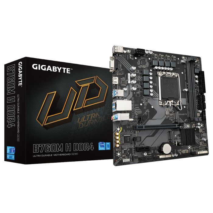 Материнская плата GIGABYTE B760M H DDR4 изображение 2