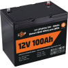 Батарея LiFePo4 LogicPower 12.8V - 100 Ah (1280Wh) (20197) изображение 2