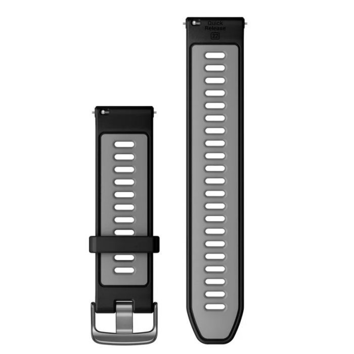 Ремешок для смарт-часов Garmin Replacement Band, Forerunner 265, Black, 22mm (010-11251-A0) изображение 2