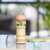 Пляшечка для годування Chicco Well-Being Colors з силіконовою соскою 0м+ 240 мл Помаранчева (28721.31) зображення 2