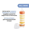 Пляшечка для годування Chicco Well-Being Colors з силіконовою соскою 0м+ 240 мл Помаранчева (28721.31) зображення 7