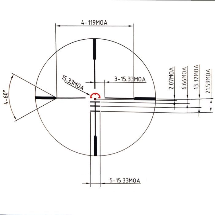 Оптичний приціл Konus SIGHT-PRO PTS2 3x30 (призматичний) (7203) зображення 4