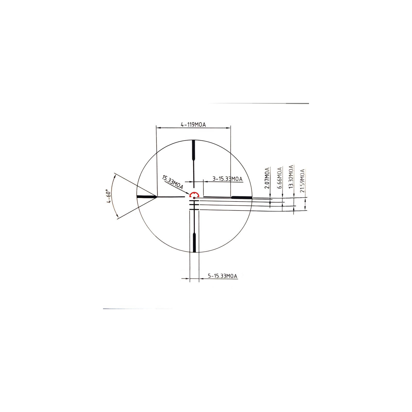 Оптичний приціл Konus SIGHT-PRO PTS2 3x30 (призматичний) (7203) зображення 4