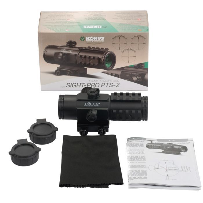 Оптичний приціл Konus SIGHT-PRO PTS2 3x30 (призматичний) (7203) зображення 5