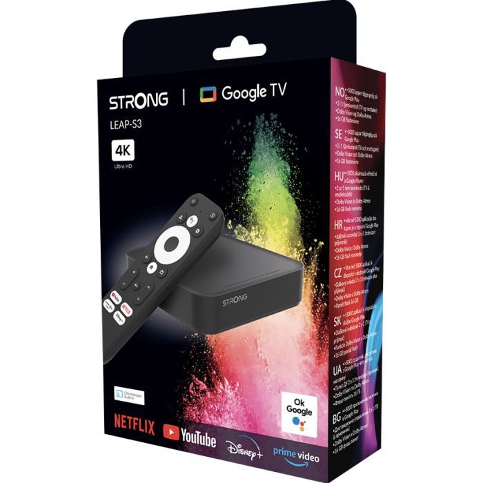 Медіаплеєр Strong LEAP-S3 Android TV BOX (LEAP-S3) зображення 6